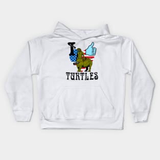 I LIKE TURTLES Epic Cool Kids Hoodie